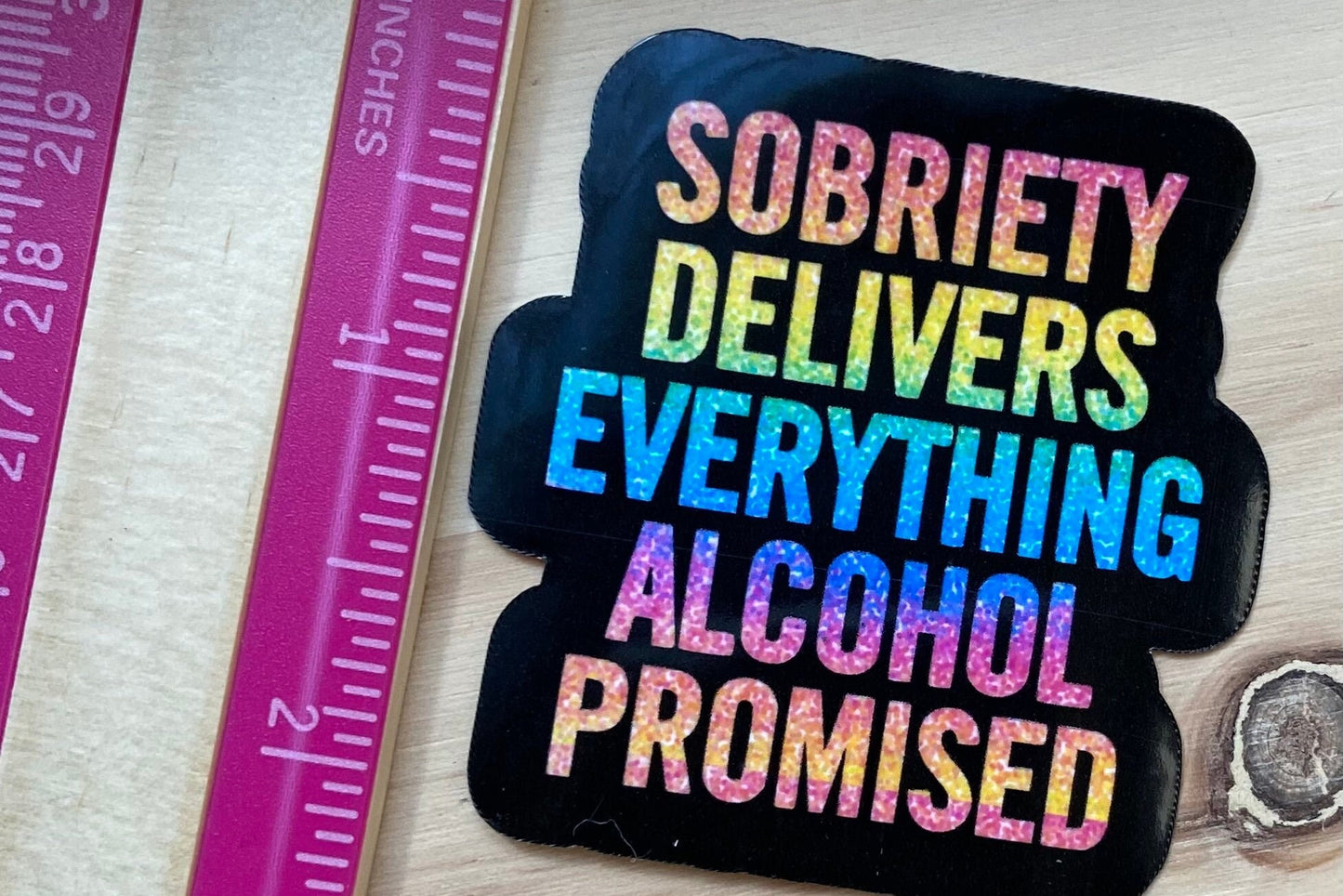 Sober AF water bottle sticker set sobriety sicker set  sober gift sober rainbow sticker gift  sobriety gifts sober AF sticker for laptop