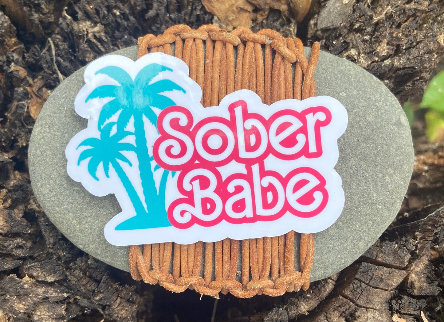 Sober babe water bottle sticker Sober Babe sticker inspired by the  Barbie movie inspired celebrate your sobriety with sober barbie sticker