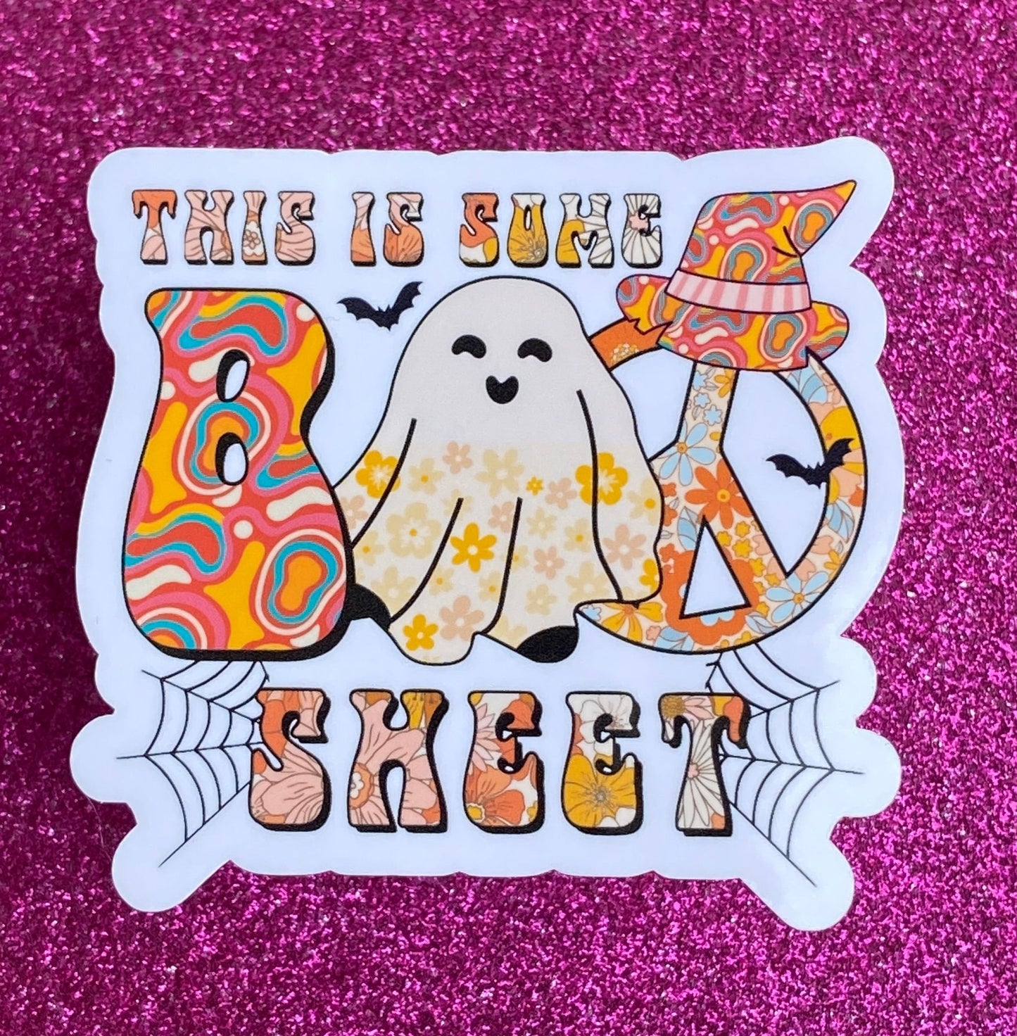 This Is Some Boo Sheet Halloween Funny Sticker