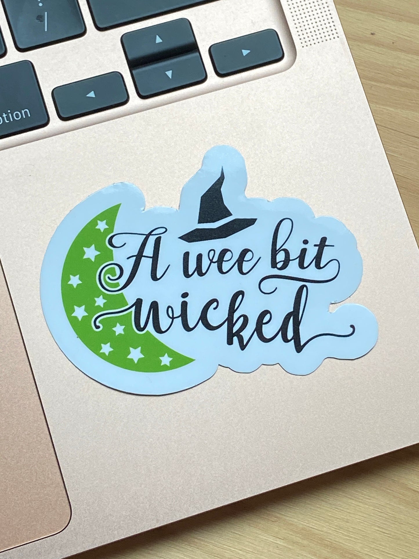 Wicked vinyl sticker