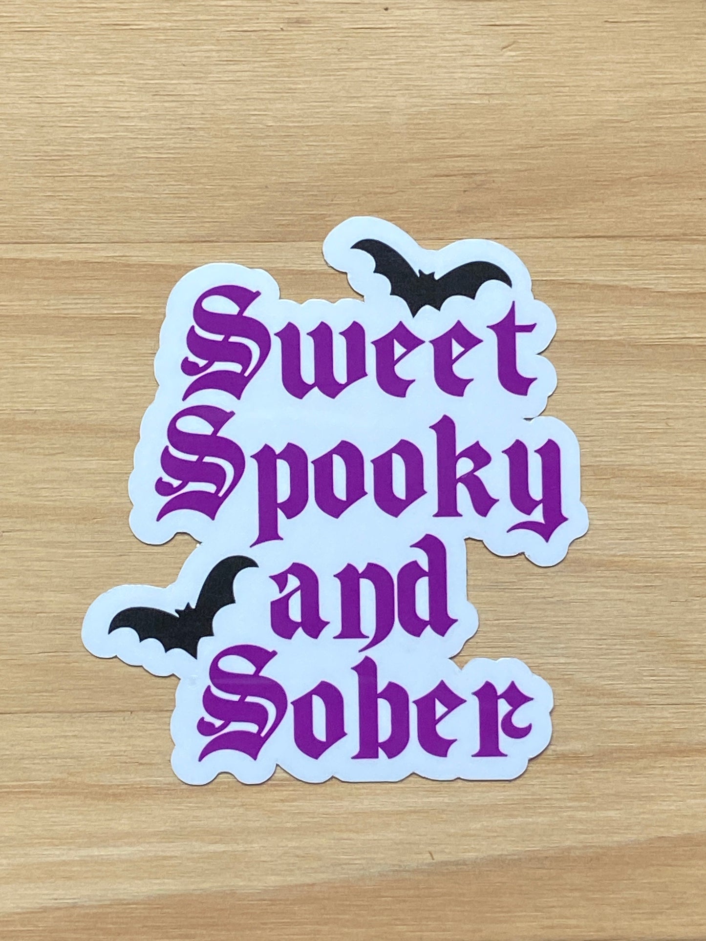 Sweet Spooky and Sober