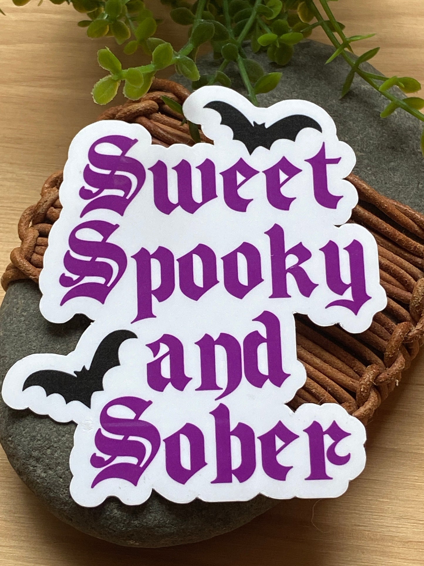 Sweet Spooky and Sober