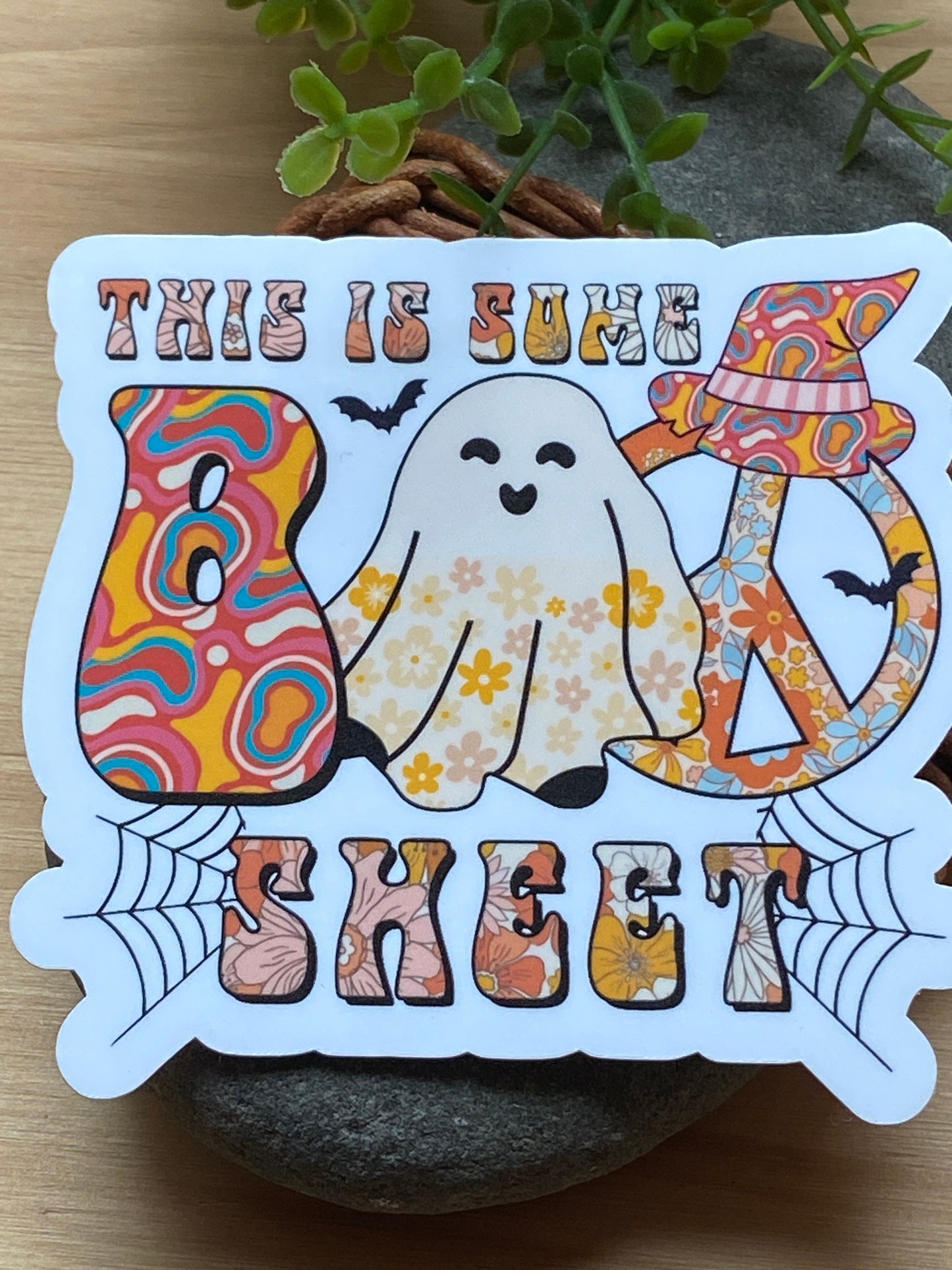 This Is Some Boo Sheet Halloween Funny Sticker