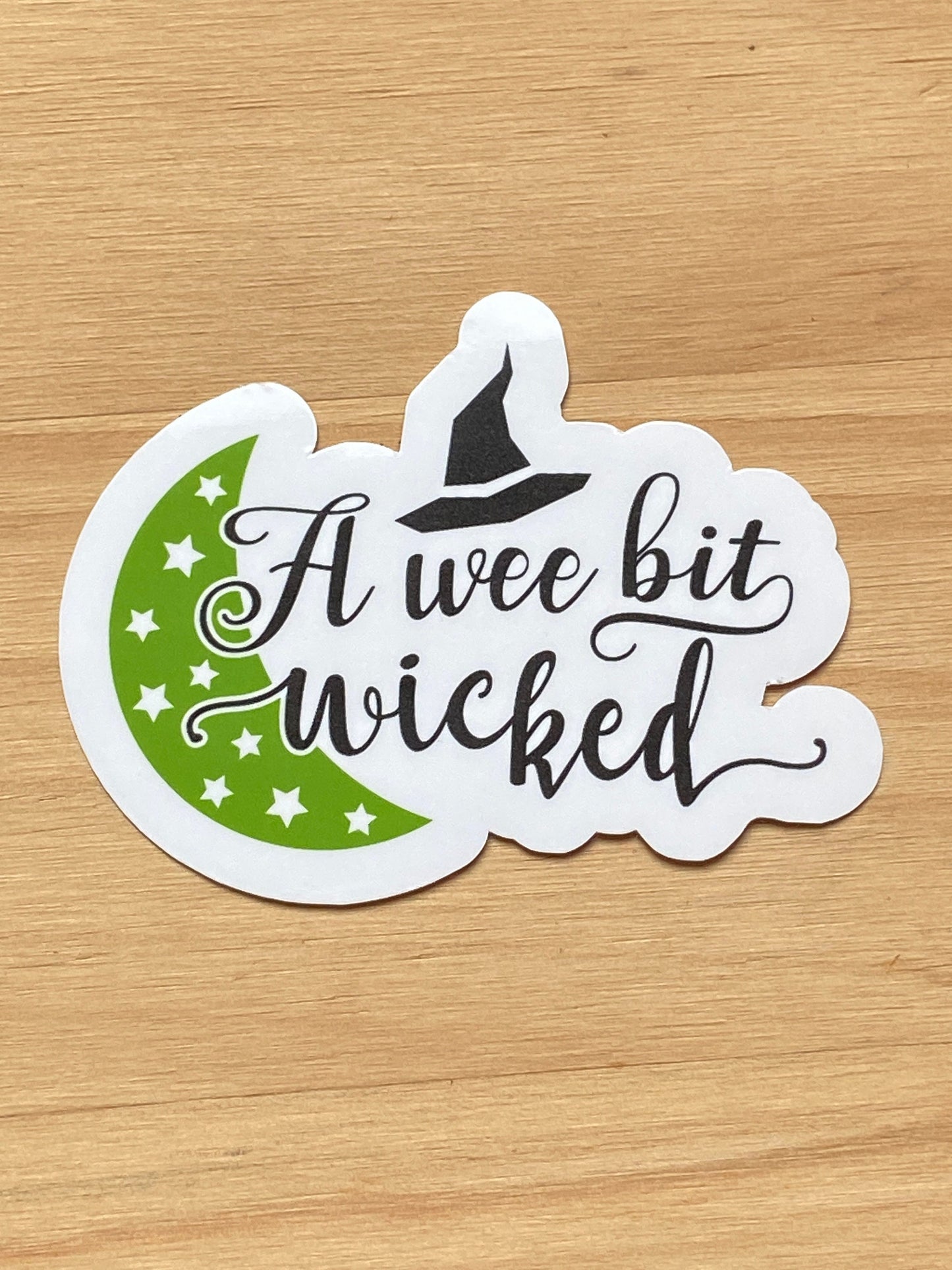 Wicked vinyl sticker