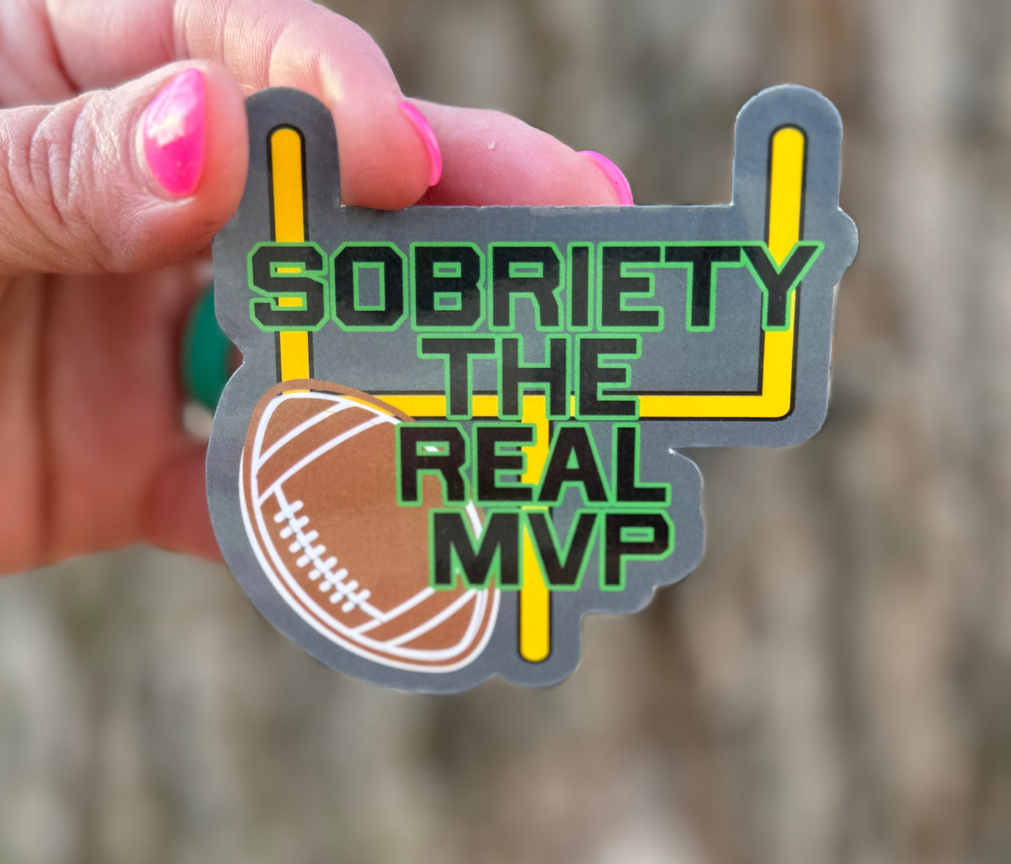 Sobriety MVP sticker