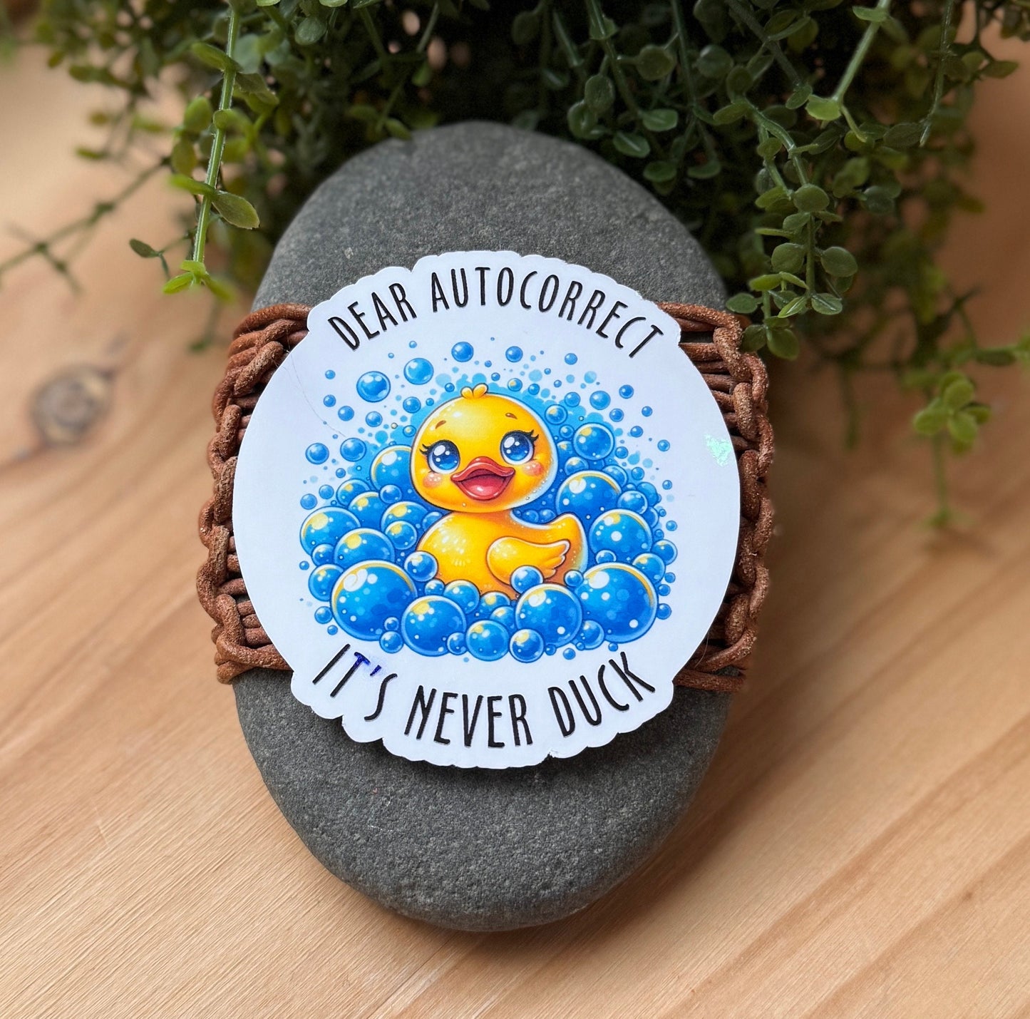 It’s Never DUCK! Sticker