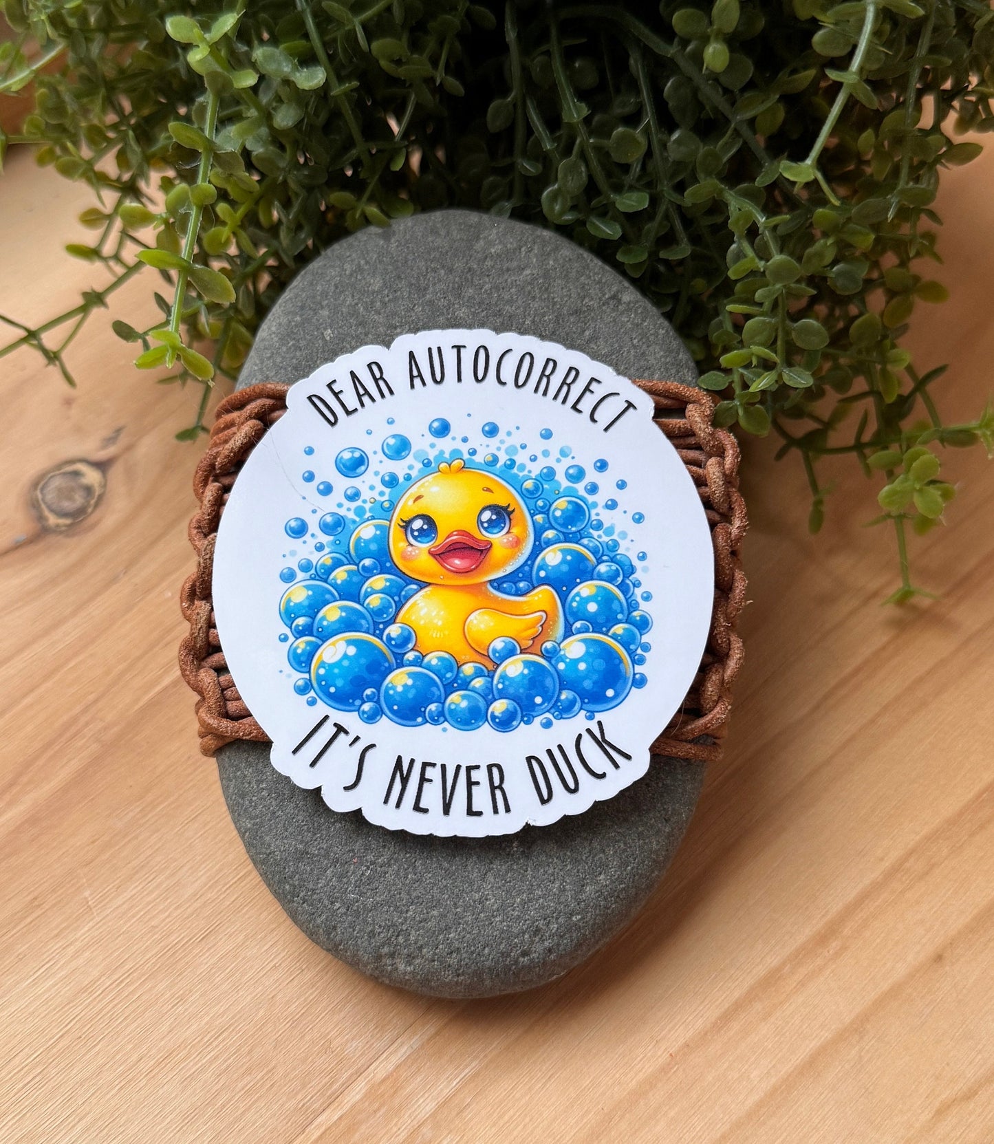 It’s Never DUCK! Sticker